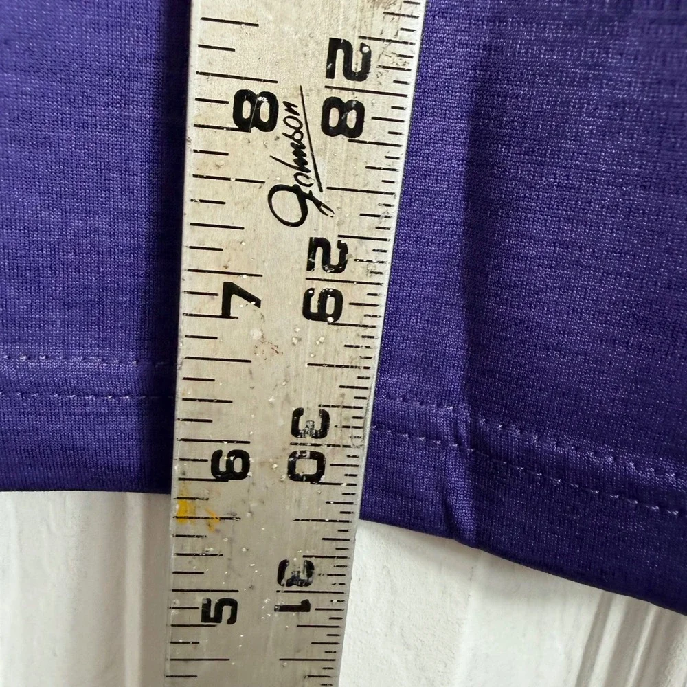 Nike LSU Tigers Shirt Large Purple Performance Athleisure Gameday Tee
